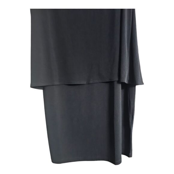 CHICO'S Black Sleeveless Popover Dress - Size 1 NWT - Picture 5 of 11
